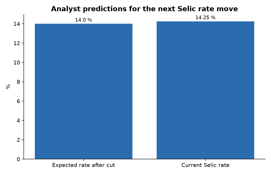 Analyst predictions for the next Selic rate move