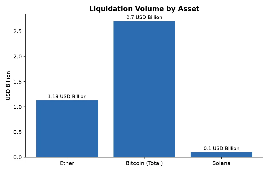 Liquidation Volume by Asset