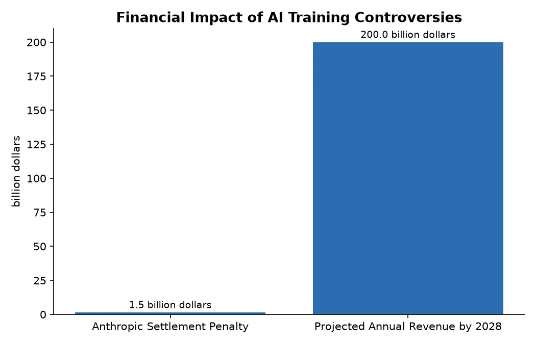 Financial Impact of AI Training Controversies