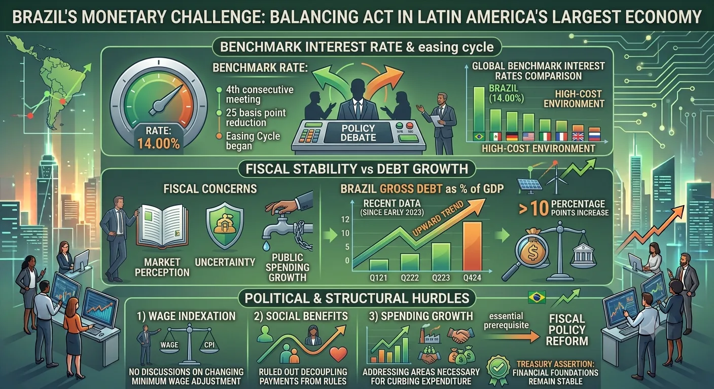 Brazil&rsquo;s Economic Balancing Act: The Struggle to Curb High Interest Rates