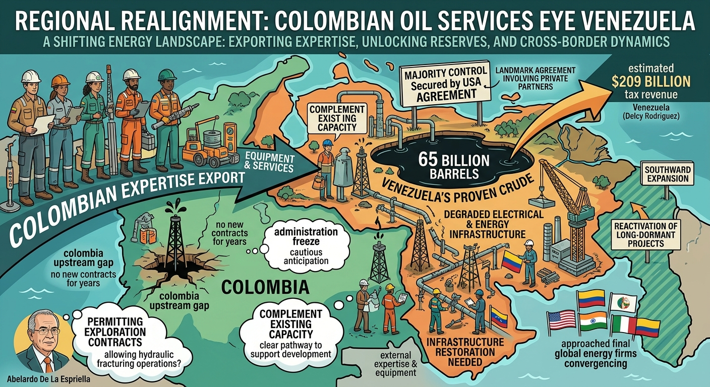 Colombian Oil Service Firms Expand Into Venezuela as Energy Deals Reshape Regional Market